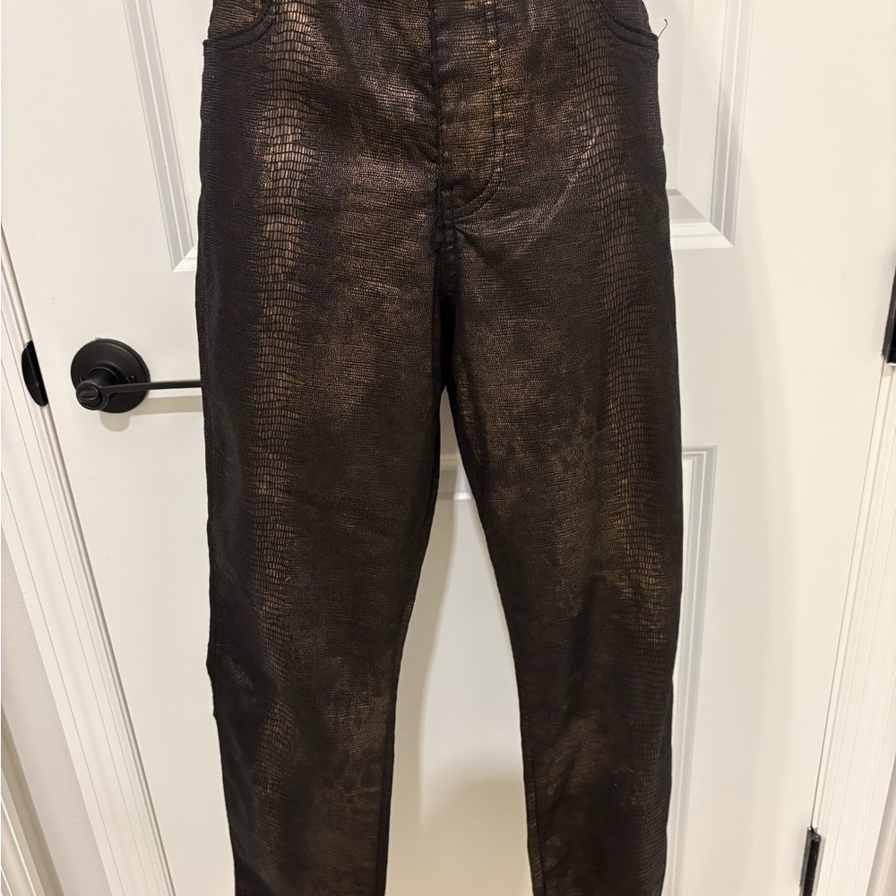 KUT Stylish Metallic Pants